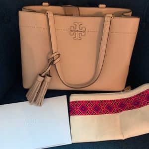 Tory Burch MCGRAW triple- compartment tote